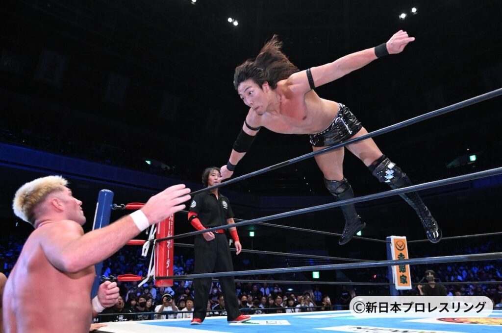 竹下がザックとの激闘を制しIWGP世界王座初戴冠！
