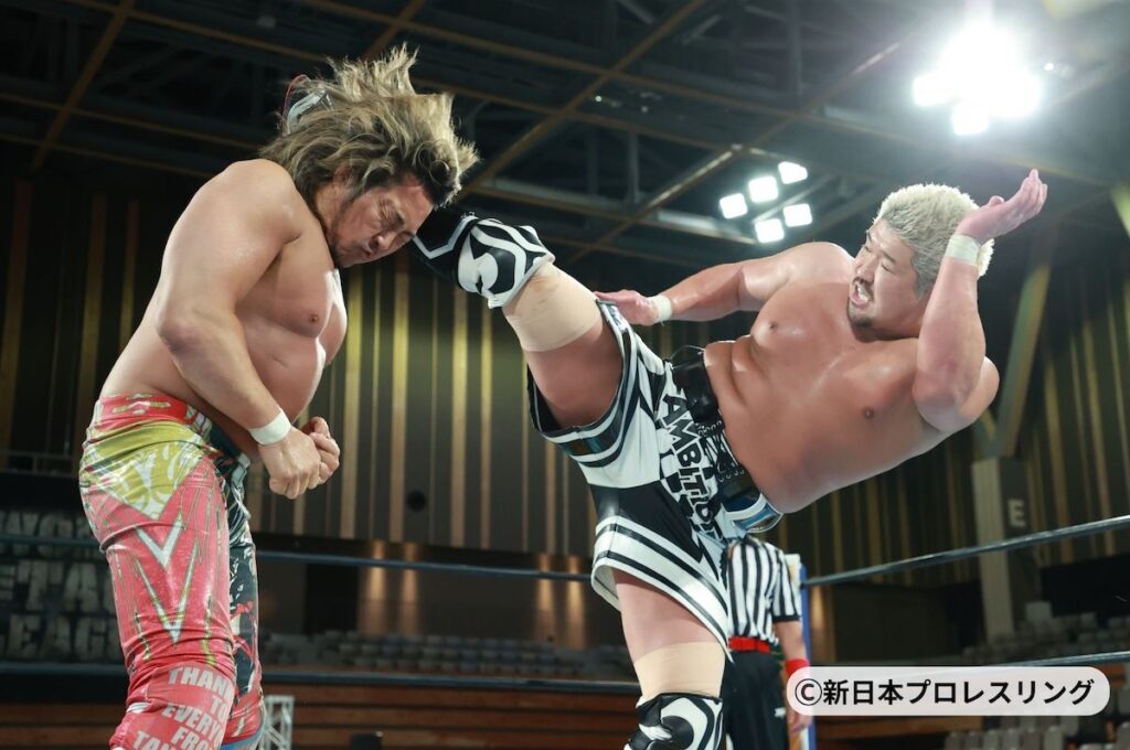 新日本WTL】Yuto-Ice、棚橋弘至から遂に3カウント！