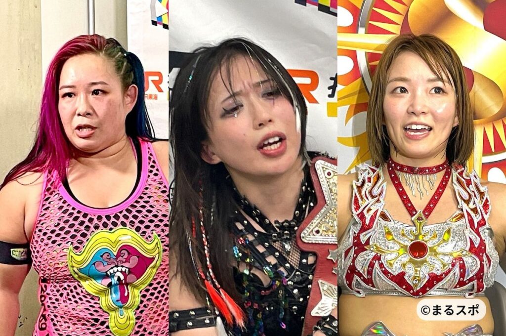 Xは上谷沙弥！3WAYマッチで橋本千紘、Sareeeと激突へ