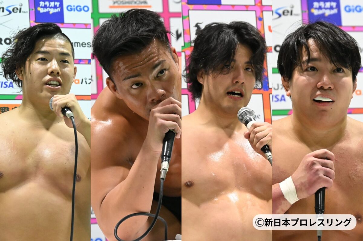 新日本プロレス0106 ウルフvs成田