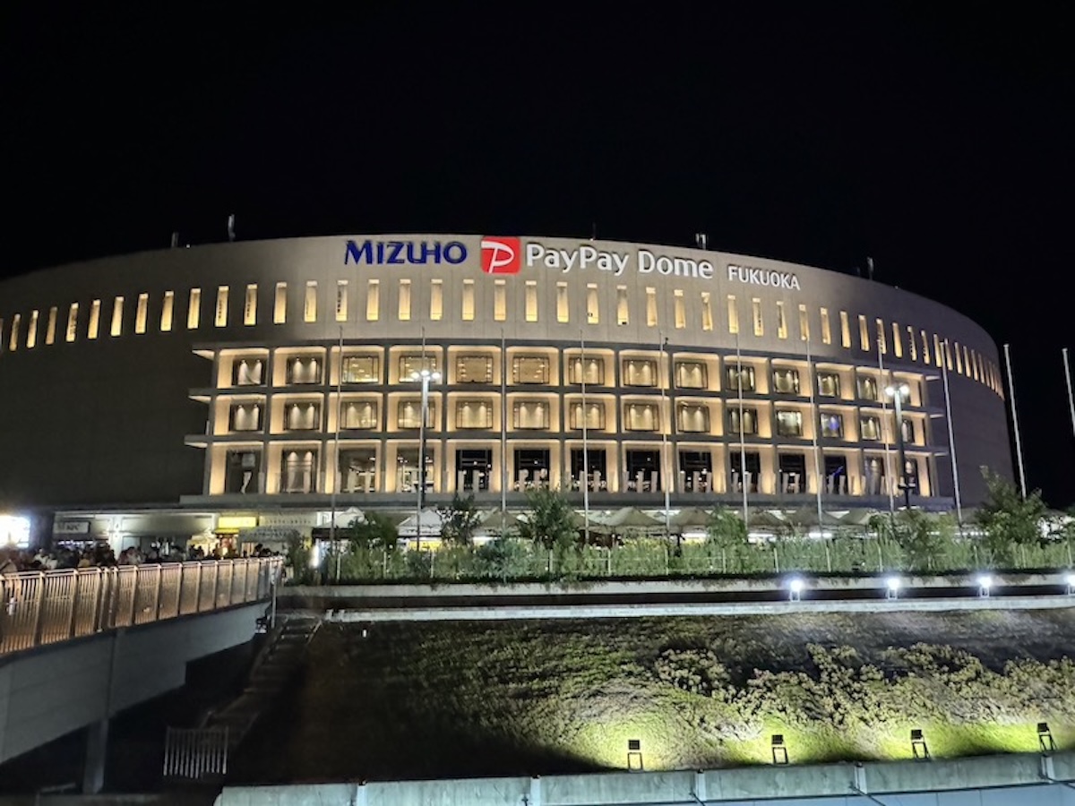 福岡ペイペイドーム_夜