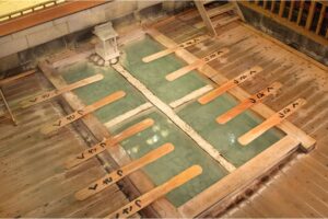 草津温泉 湯もみ1