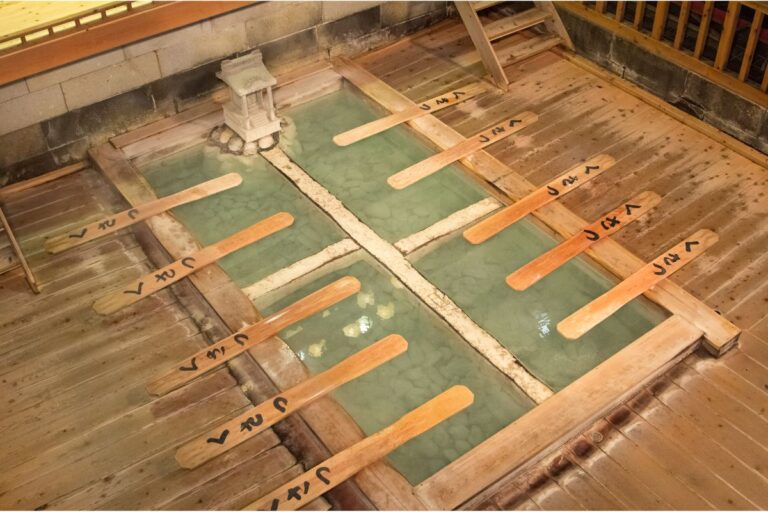 草津温泉 湯もみ1