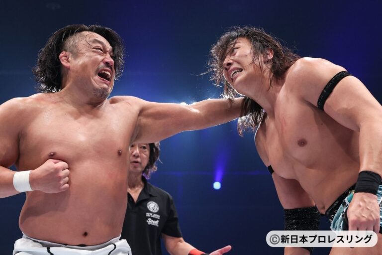 新日本プロレス0801 TAKESHITA後藤洋央紀
