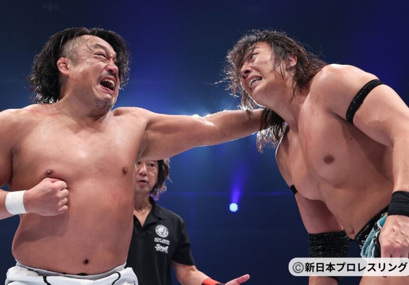 新日本プロレス0801 TAKESHITA後藤洋央紀